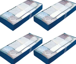 WENKO Unterbettkommode »Modell Air« für Saisontextilien, mit Sichtfenster und 3-Seiten-Reißverschluss