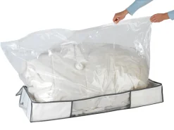 WENKO Unterbettkommode »Vakuum Soft Box XL« integrierte Vakuum-Tasche & Blitzventil, bis zu 75 % Platzersparnis