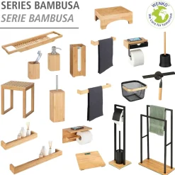 WENKO Wandregal »Bambusa« 60 cm