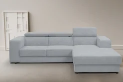 WERK2 Ecksofa »Cherry 270 x 192 cm modern und bequem« Cord, L-Form, XXL, Schlaffunktion, Bettkasten