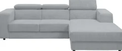 WERK2 Ecksofa »Cherry 270 x 192 cm modern und bequem« Cord, L-Form, XXL, Schlaffunktion, Bettkasten