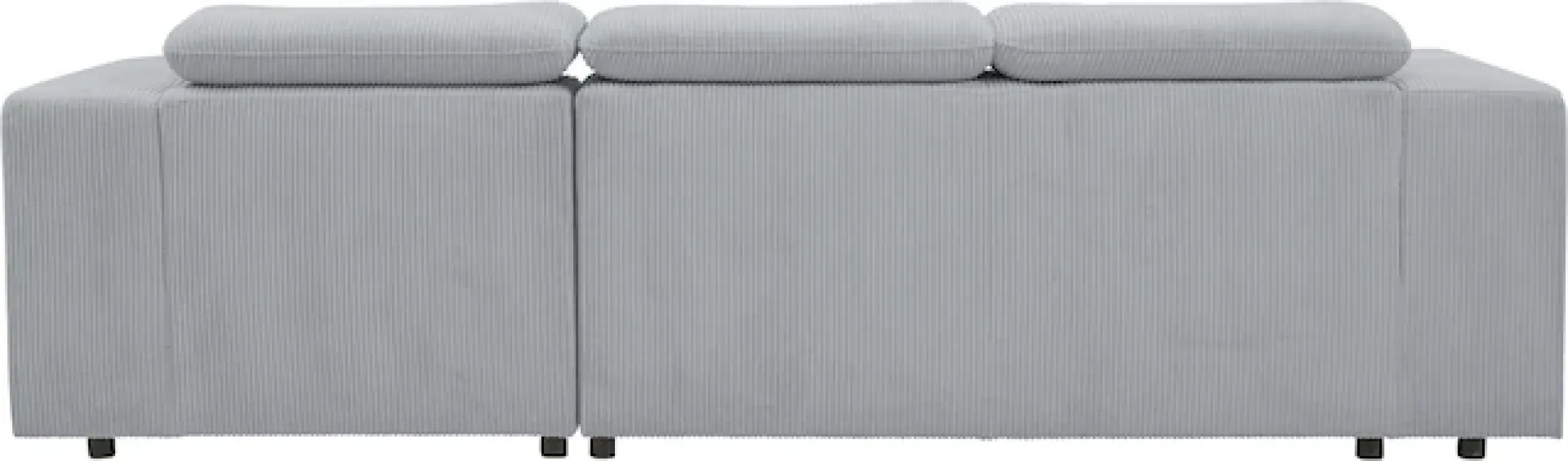 WERK2 Ecksofa »Cherry 270 x 192 cm modern und bequem« Cord, L-Form, XXL, Schlaffunktion, Bettkasten