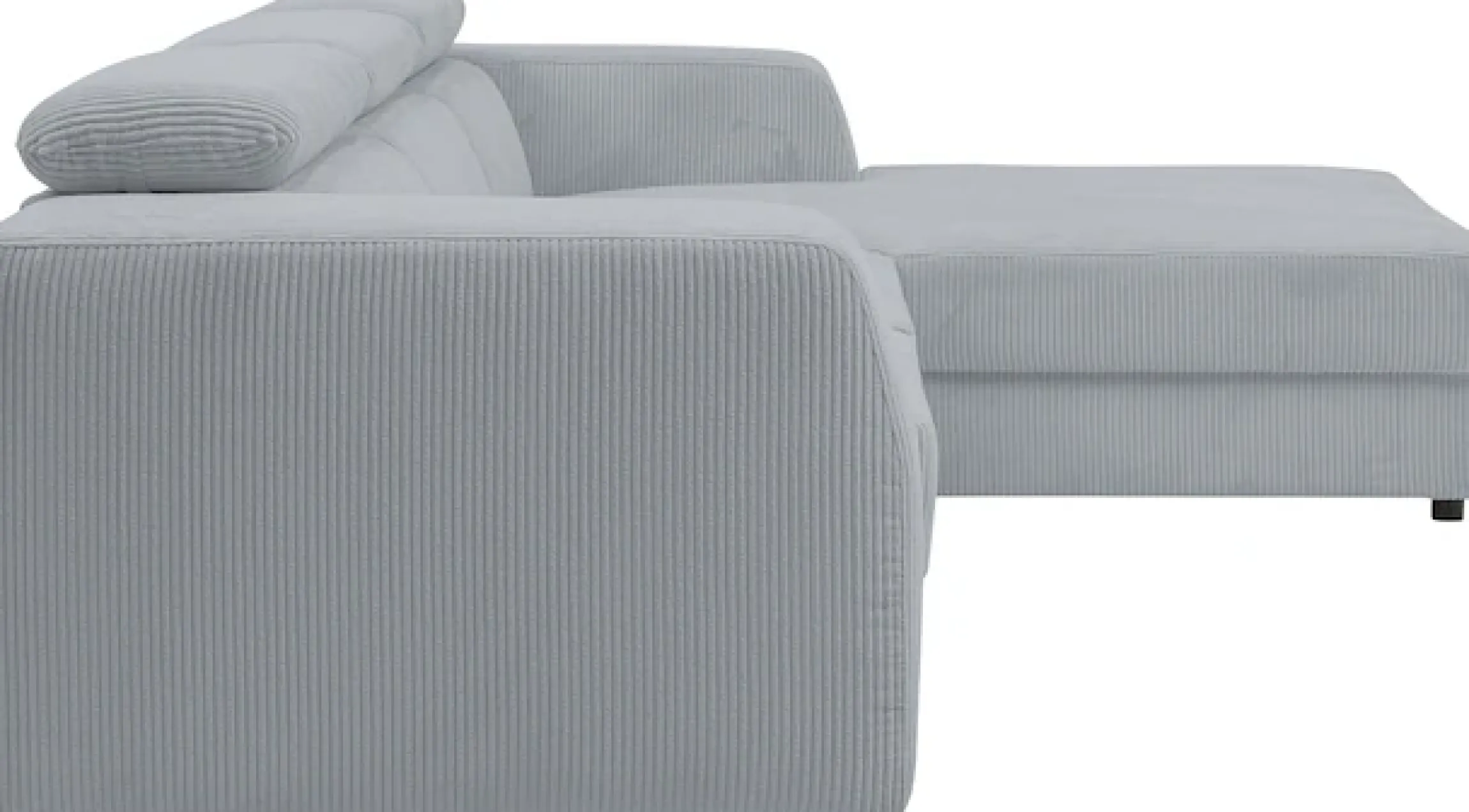 WERK2 Ecksofa »Cherry 270 x 192 cm modern und bequem« Cord, L-Form, XXL, Schlaffunktion, Bettkasten