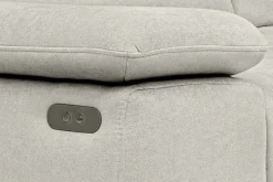WERK2 Ecksofa »Focus-L 204 x 278 cm modern und bequem« Luxus-Microfaser, L-Form, elektrische Sitztiefenverstellung