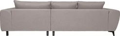WERK2 Ecksofa »Garay 287 x 220 cm modern und bequem« Luxus-Microfaser, L-Form, XXL, elektrische Sitztiefenverstellung