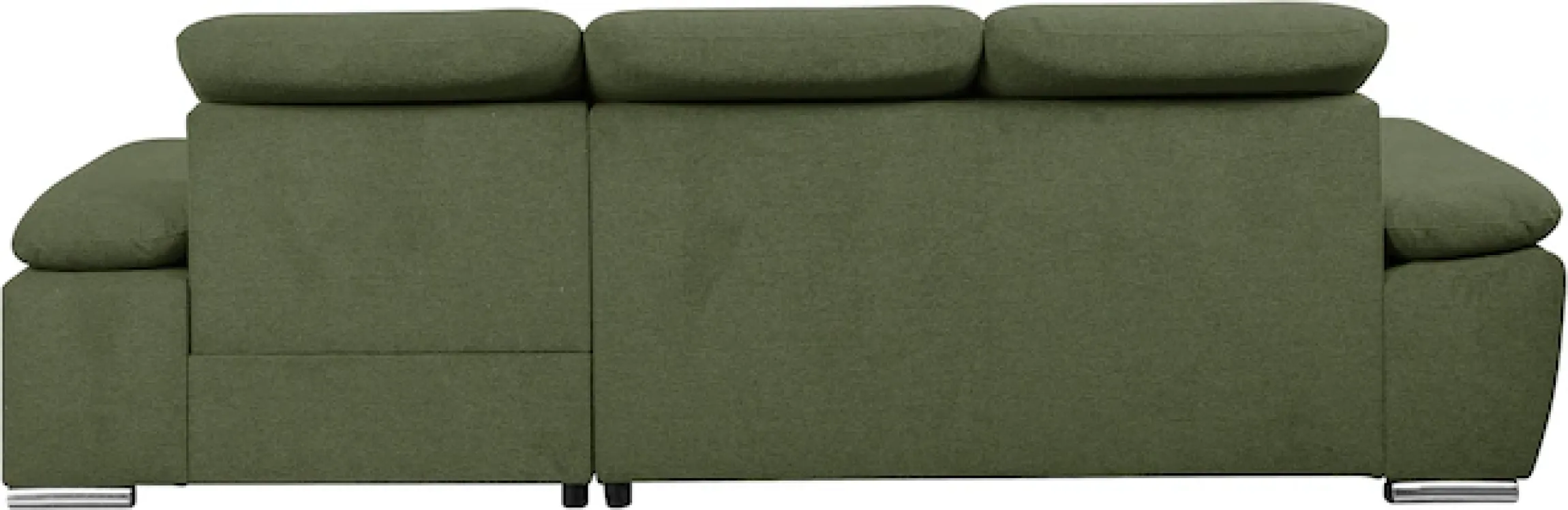 WERK2 Ecksofa »Palma 282 x 185 cm modern und bequem« Strukturstoff, L-Form, XXL, Schlaffunktion, Bettkasten