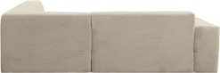 WERK2 Ecksofa »Zeus-M 251 cm breit, 262 cm tief, tolles Sofa, L-Form« Curvy Trend Garnitur, urbane Optik, komfortable Wellenunterfederung