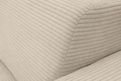 WERK2 Ecksofa »Zeus-XL 311 cm breit, bequemes Mega-Sofa in L-Form, große Sitztiefe« Curvy-trend Cord Big-Sofa mit 210 cm XXL-Ottomane für 2 Personen
