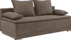 WERK2 Schlafsofa »Biggi 206 cm komfortabel und modern« Struktur weich, Schlaffunktion, Bettkasten