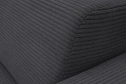 WERK2 Sofa »Zeus 3-Sitzer 256 cm breit, 105 cm tief, Big-Sofa, modern & bequem« Curvy Trend 3-Sitzer mit urbaner Optik