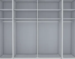 WIEMANN Dreh-/Schwebetürenschrank »Nizza« mit Glasfront