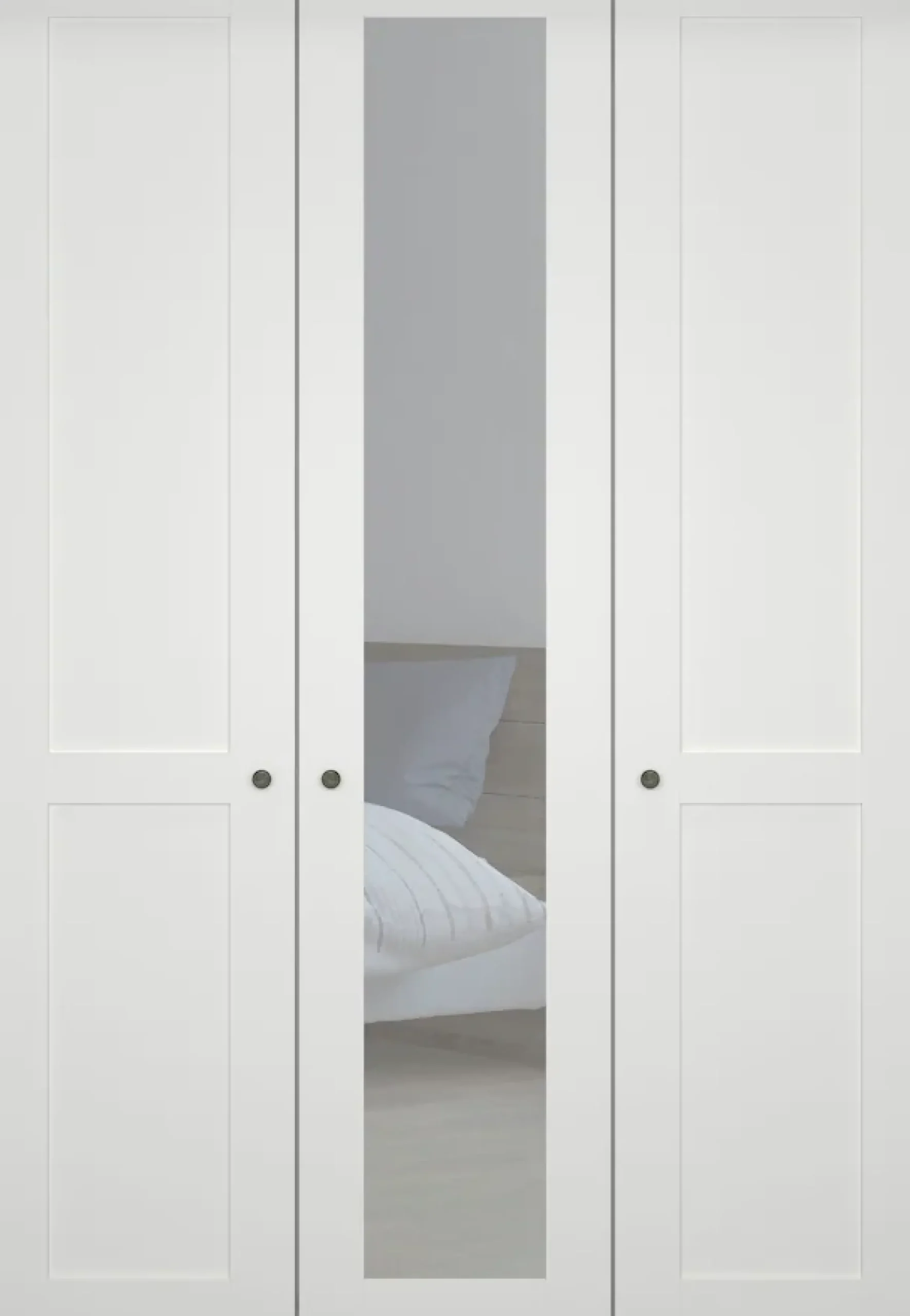 WIEMANN Kleiderschrank »Göteborg, mit 95° Öffnungswinkel, Made in Germany« inkl. Spiegel und Türendämpfung, moderner Landhausstil