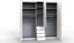 WIEMANN Kleiderschrank »Loft« Glasfront