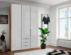 WIEMANN Kleiderschrank »Monaco« mit Glasfront sowie hochwertigen Beschlägen inkl. Dämpfung