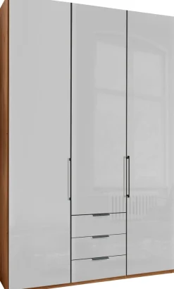 WIEMANN Kleiderschrank »Monaco« mit Glasfront sowie hochwertigen Beschlägen inkl. Dämpfung
