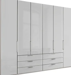 WIEMANN Kleiderschrank »Monaco« mit Glasfront sowie hochwertige Beschläge inkl. Dämpfung