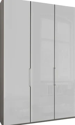 WIEMANN Kleiderschrank »Monaco, Made in Germany, edle Glasfront, in verschiedenen Farben,« hochwertige Beschlägen inkl. Dämpfung