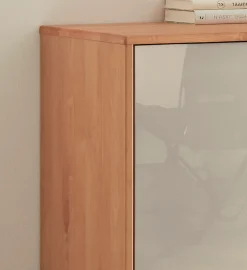 WIEMANN Kommode »Cardiff Sideboard, Wäscheschrank, teilmassiv Erle, 80 cm« Kommode 80x86x43 cm, braun, mit Dämpfung, MADE IN GERMANY,verschiedenen Ausführungen, inklusive Einlegeboden