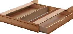 WIEMANN Schubkasten »Lausanne, Bettschubkasten, Bettkasten, Schublade« 140 x 15 x 61 cm (B/H/T), MADE IN GERMANY,Erle Nachbildung, maximale Belastung 20 Kg