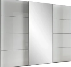 WIEMANN Schwebetürenschrank »Kos« mit Spiegeltür und Schattenfuge