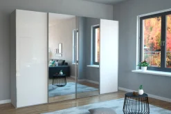 WIEMANN Schwebetürenschrank »Monaco« hochwertige Glas- und Spiegelfront