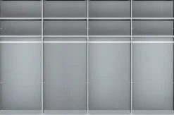 WIEMANN Schwebetürenschrank »Monaco« hochwertige Glas- und Spiegelfront
