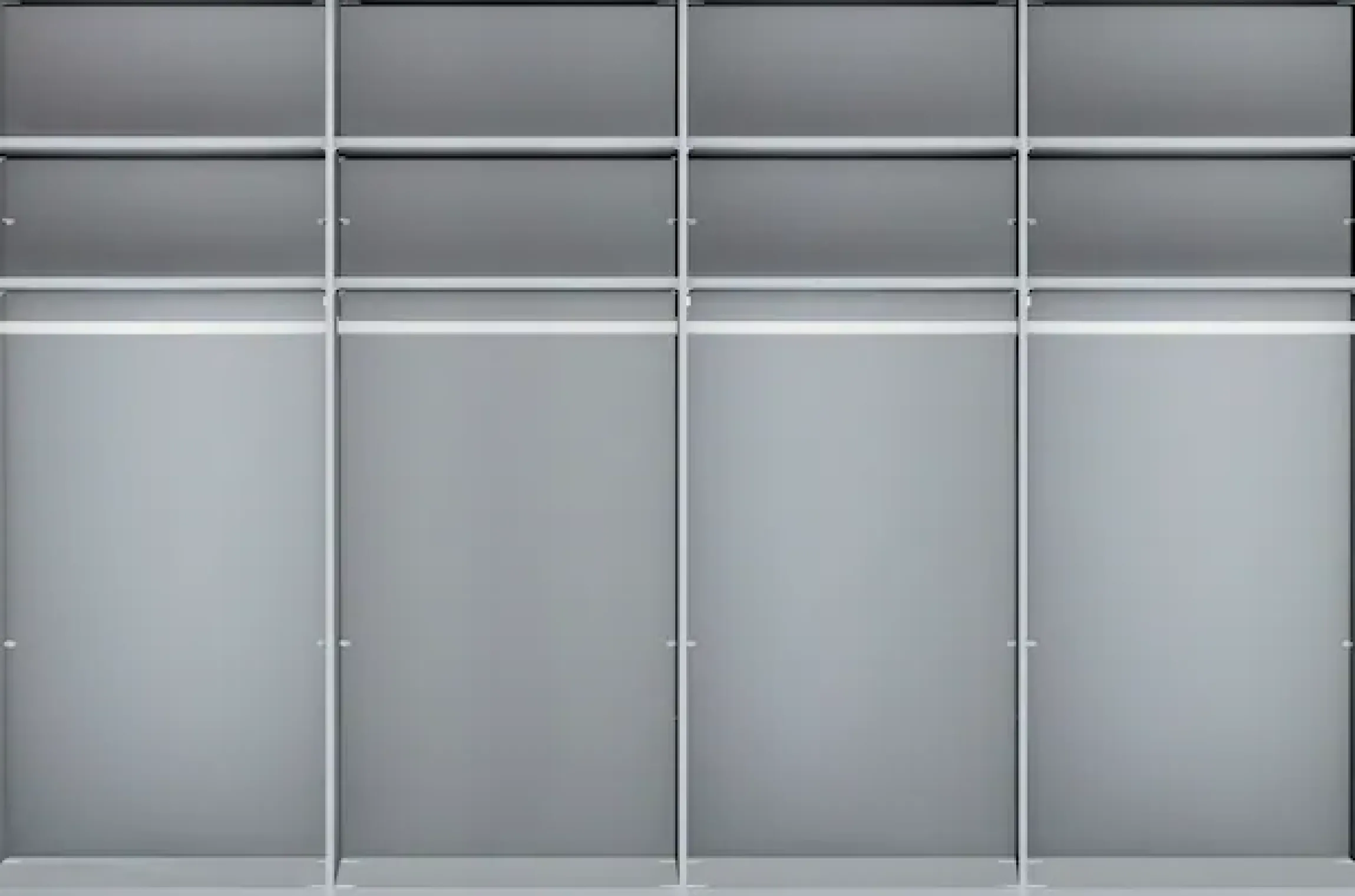 WIEMANN Schwebetürenschrank »Monaco« hochwertige Glas- und Spiegelfront
