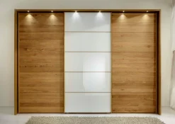WIEMANN Schwebetürenschrank »Kufstein« mit Glas