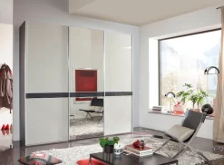 WIEMANN Schwebetürenschrank »Rialto« hochwertige Glas- und Spiegelfront mit Querriegel
