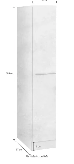 wiho Küchen Apothekerschrank »Flexi2«