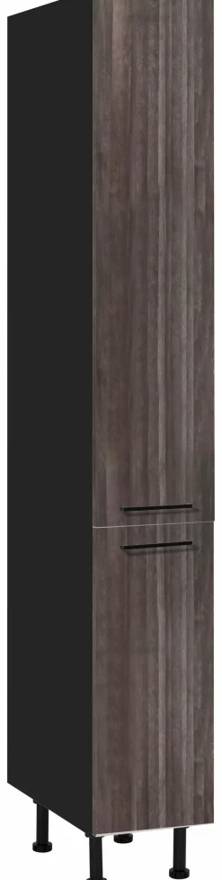 wiho Küchen Apothekerschrank »Nisos« 30 cm breit, Soft-Close in Schubladen, verstellbare Füße, ohne Platte