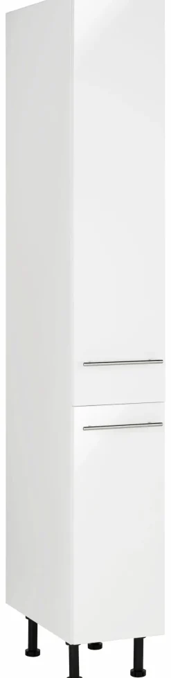 wiho Küchen Apothekerschrank »Ela« mit 2 Auszügen, mit Soft-Close-Funktion, 30 cm breit