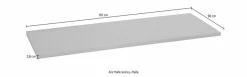 wiho Küchen Arbeitsplatte »Ela« für Kochinsel »Ela«, Breite 161 cm