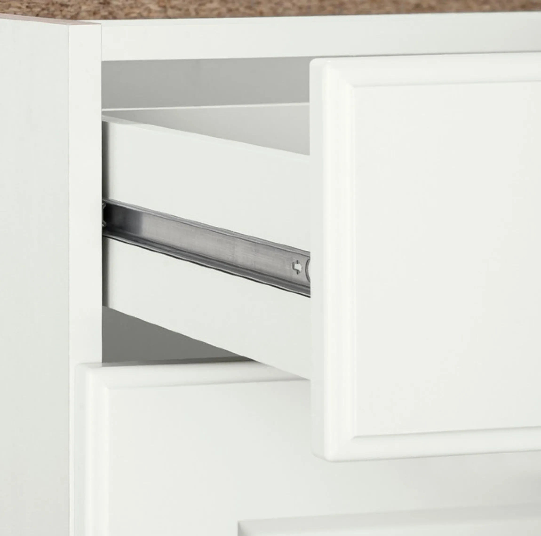 wiho Küchen Auszugsunterschrank »Erla« 50 cm breit mit Kassettenfront, 2 großen Auszügen, ohne Arbeitsplatte