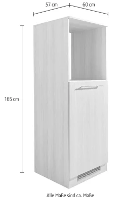 wiho Küchen Backofen/Kühlumbauschrank »Filo« 60 cm breit