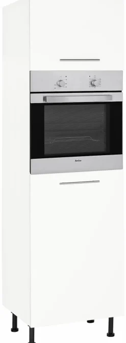 wiho Küchen Backofenumbauschrank »Ela« 60 cm breit, höhenverstellbare Füße