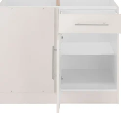 wiho Küchen Eckunterschrank »Cali« 100 cm breit, Planungsmaß 110 cm, ohne Arbeitsplatte