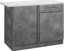 wiho Küchen Eckunterschrank »Cali« 110 cm breit