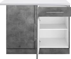 wiho Küchen Eckunterschrank »Cali« 110 cm breit