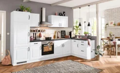 wiho Küchen Eckunterschrank »Erla« 110 cm breit mit Kassettenfront