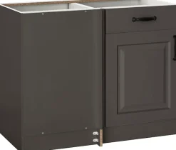 wiho Küchen Eckunterschrank »Erla« 100 cm breit, Kassettenfront, Planungsmaß 110 cm, ohne Arbeitsplatte