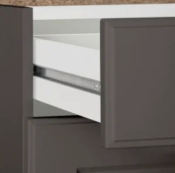 wiho Küchen Eckunterschrank »Erla« 100 cm breit, Kassettenfront, Planungsmaß 110 cm, ohne Arbeitsplatte