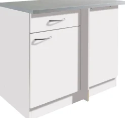 wiho Küchen Eckunterschrank »Kiel« 110 cm breit