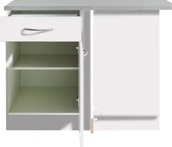 wiho Küchen Eckunterschrank »Kiel« 110 cm breit