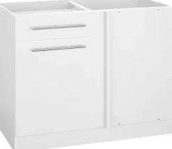 wiho Küchen Eckunterschrank »Unna« 100 cm breit, Planungsmaß 110 cm, ohne Arbeitsplatte