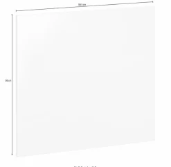 wiho Küchen Frontblende »Ela« 59,5 cm breit, für teilintegrierbaren Einbaugeschirrspüler