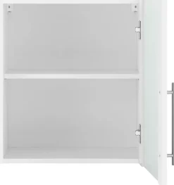 wiho Küchen Glashängeschrank »Cali« Front mit Glaseinsatz