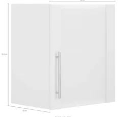 wiho Küchen Glashängeschrank »Cali« Front mit Glaseinsatz