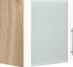 wiho Küchen Glashängeschrank »Cali« Front mit Glaseinsatz