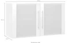 wiho Küchen Glashängeschrank »Flexi2« Breite 100 cm